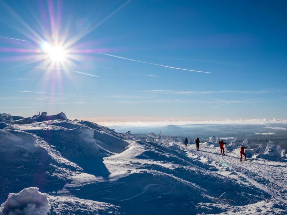 Mountain Apartments Klinovec Hexagon Loučná pod Klínovcem Buitenkant foto